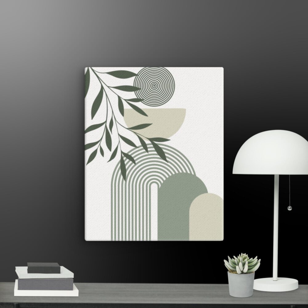Bohemian green canvas - Image 7
