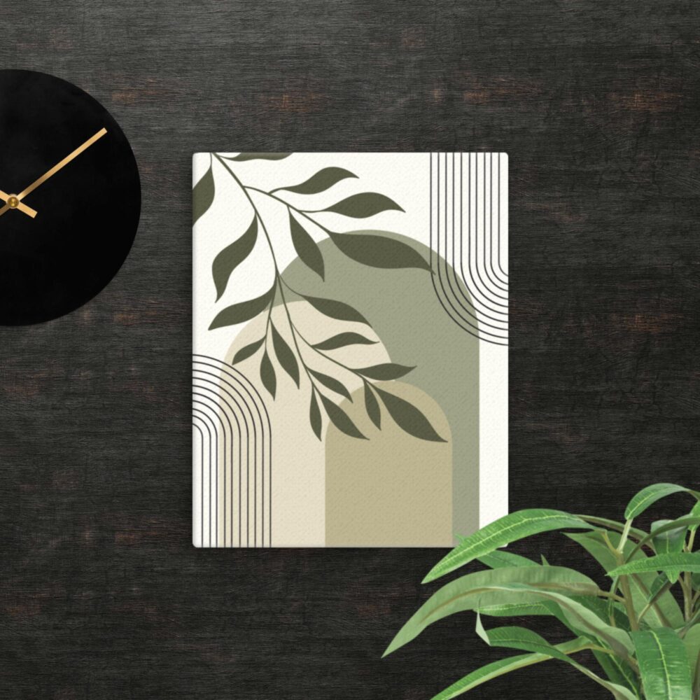 Bohemian green dream canvas - Image 7