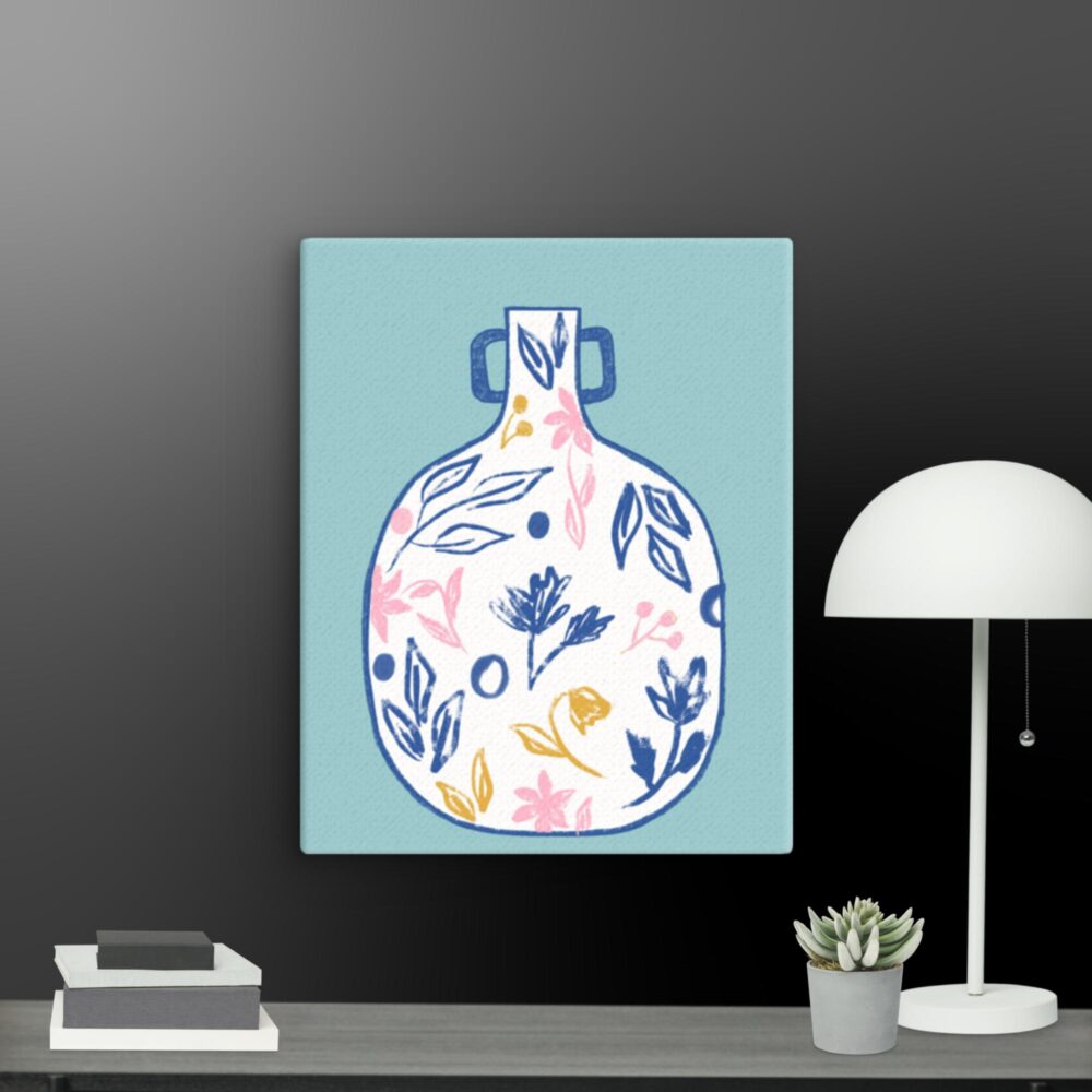 Contemporary vase canvas - Image 7