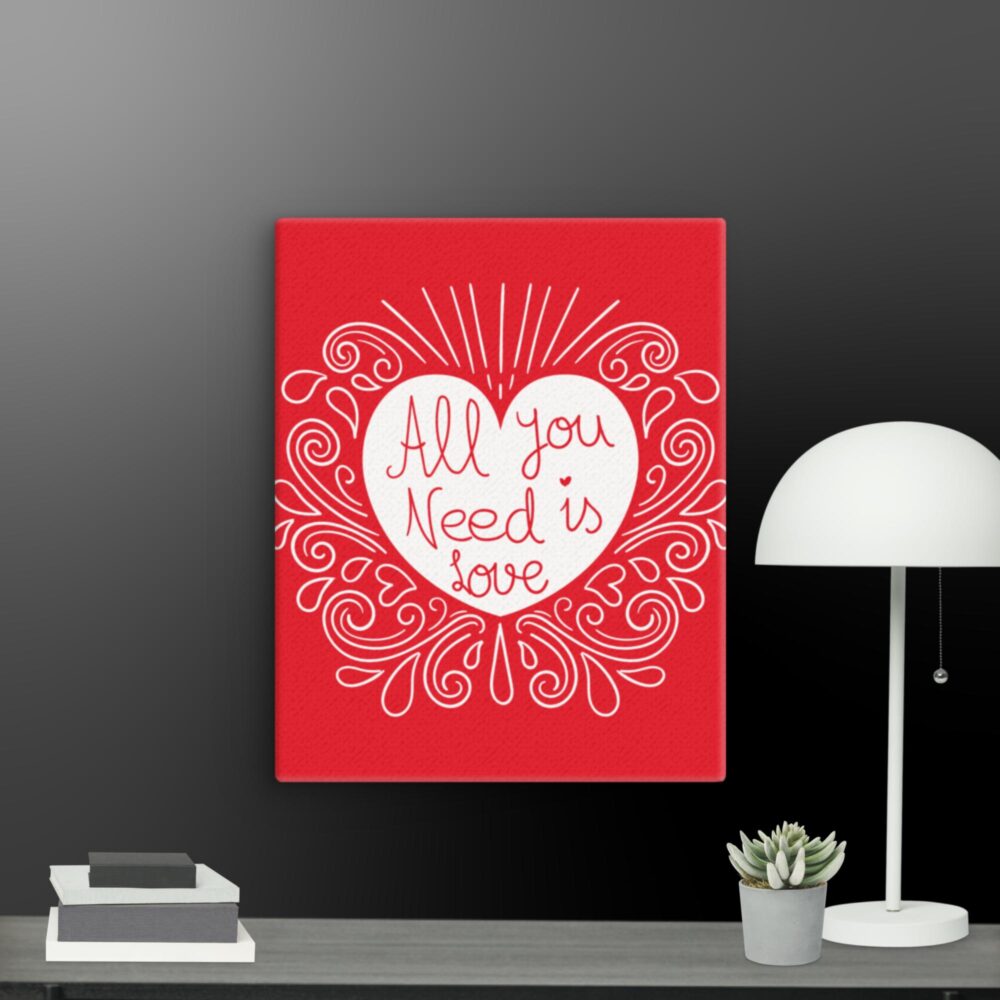 All you need is love canvas - Image 5