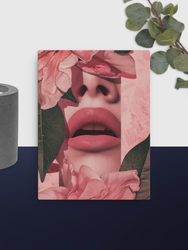 Lush Lips Canva - 9×12