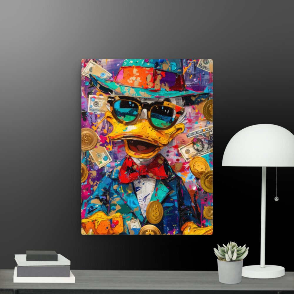 Pop Art Duck Style Canvas - Image 5