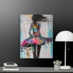 The Dancer canvas