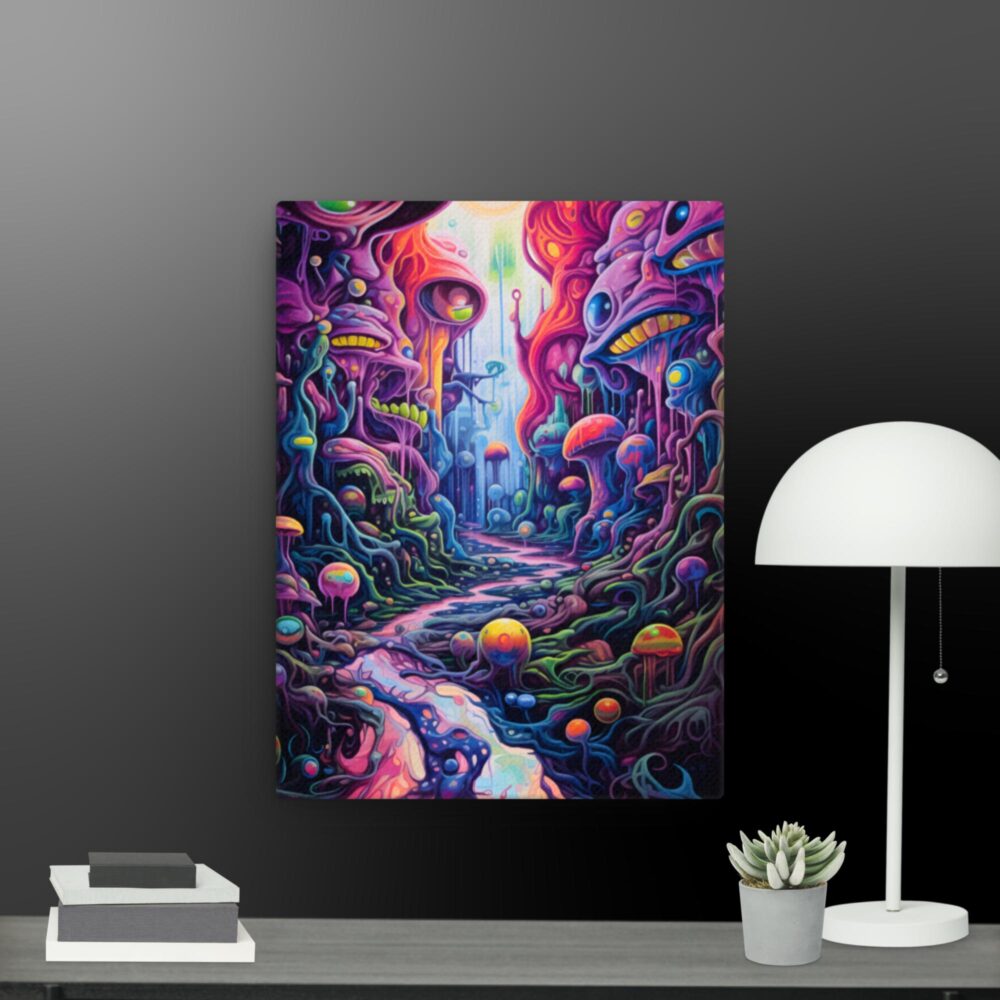 The Mushroom canvas - Image 4