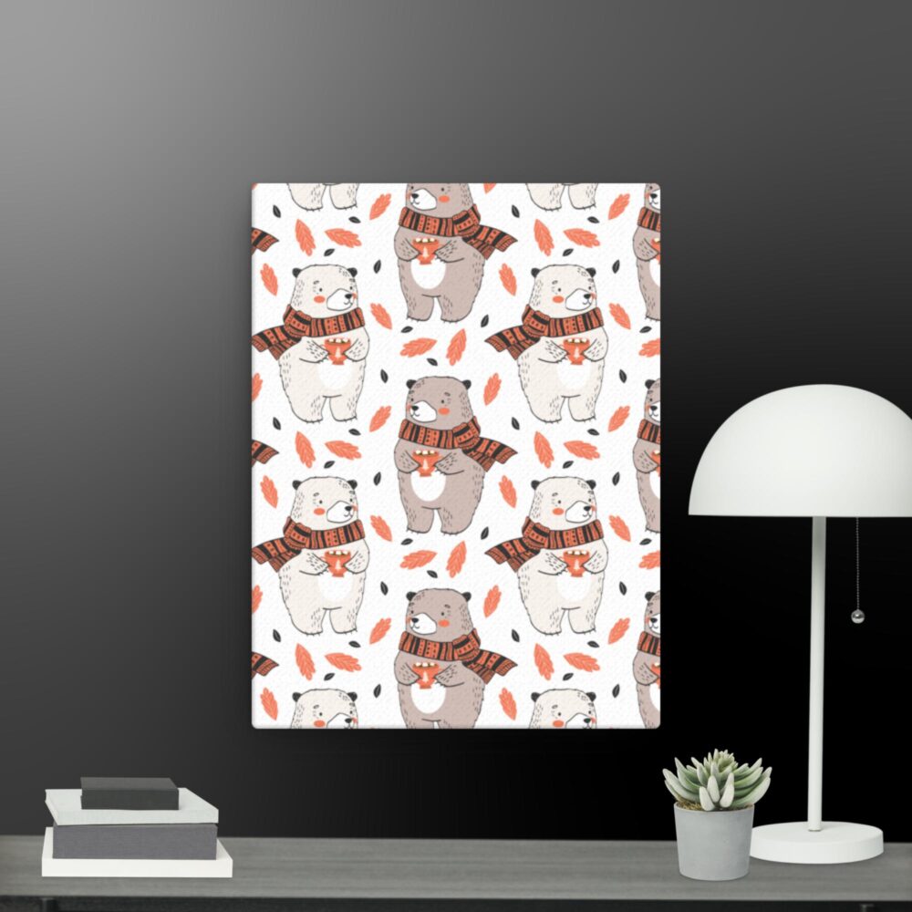 All over bears canvas - Image 8
