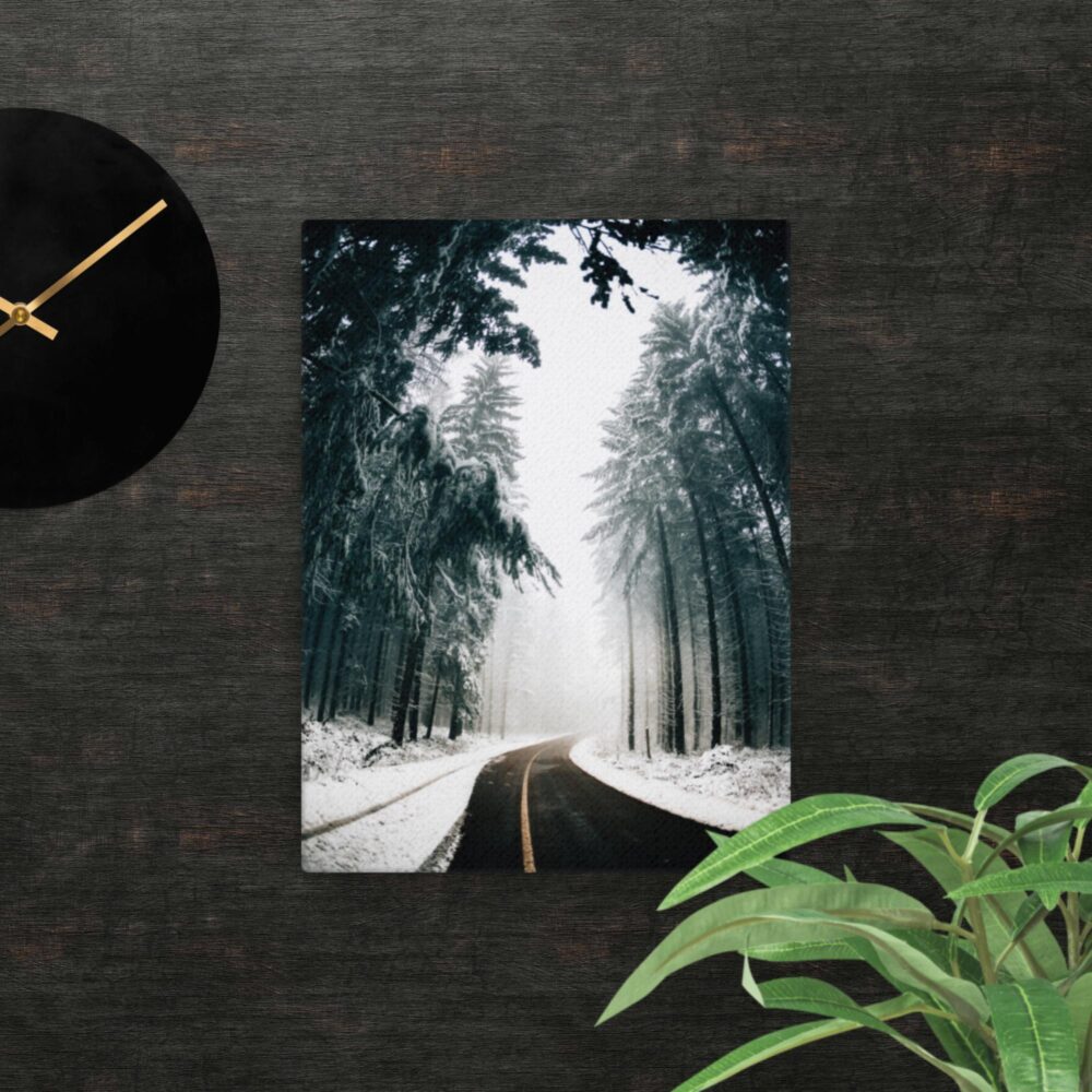 Wintery Scene canvas - Image 4