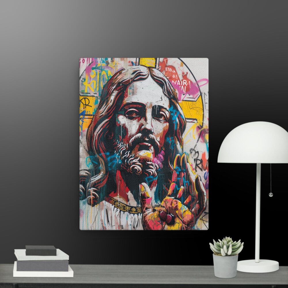 Pop Art Religious canvas - Image 4
