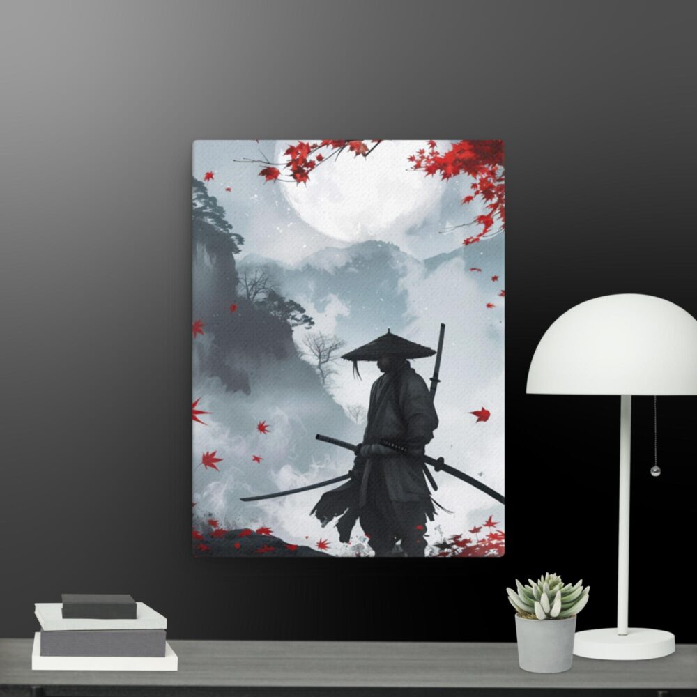 Asian warrior canvas