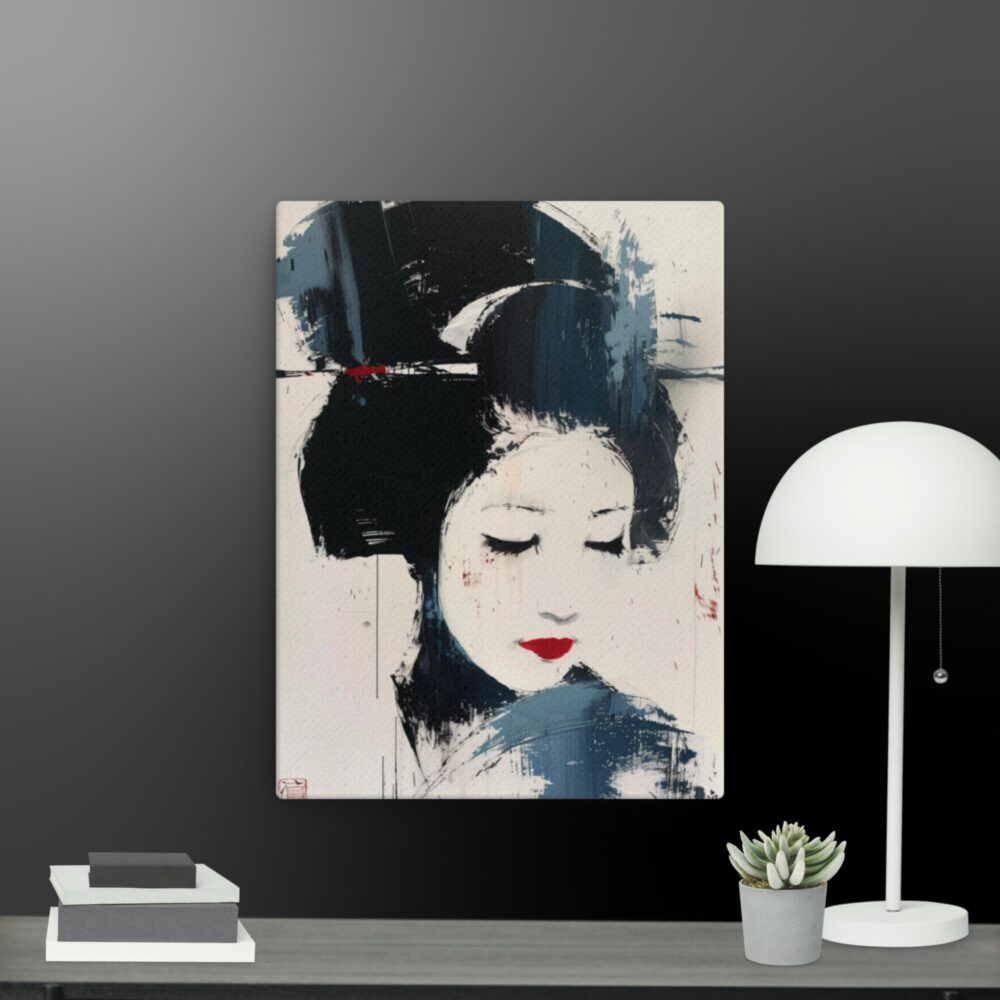 Japanese Girl canvas - Image 8