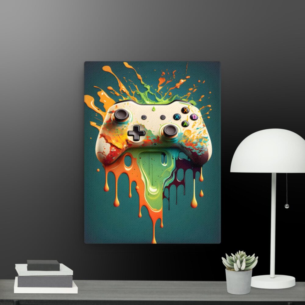Gaming Splat Canvas - Image 6