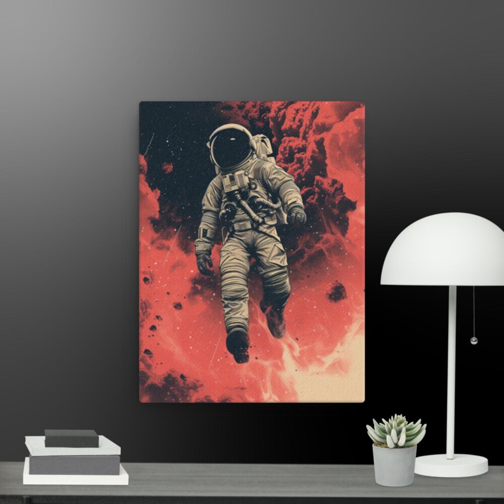 Walking Spaceman canvas - Image 6