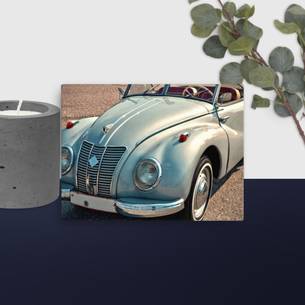 Old car  canvas - Image 8