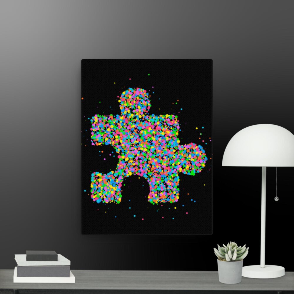 Jigsaw piece canvas - Image 6