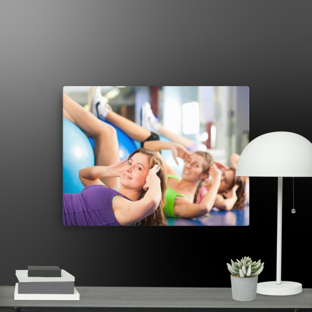 Fitness scene canvas - Image 8