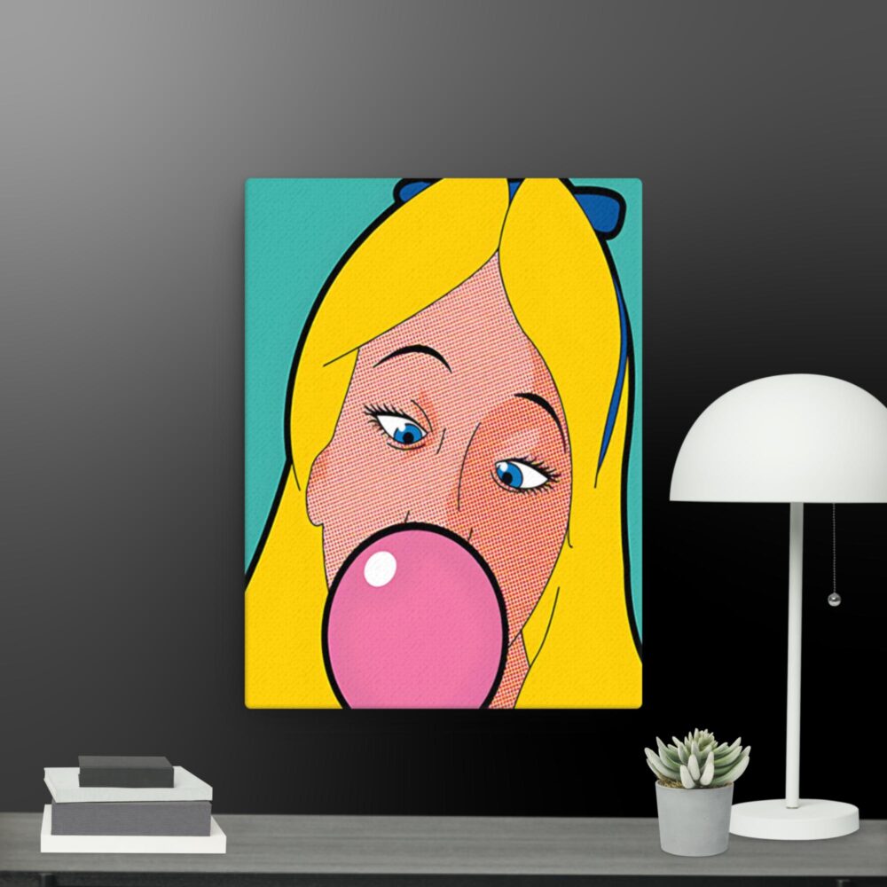 Funny Alice in wonderland canvas - Image 5