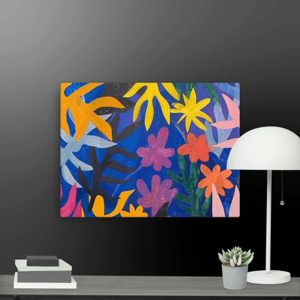 Colourful leaves canvas - Image 8