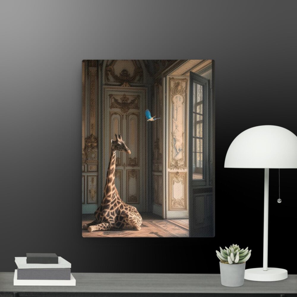 Giraffe Scene canvas - Image 6