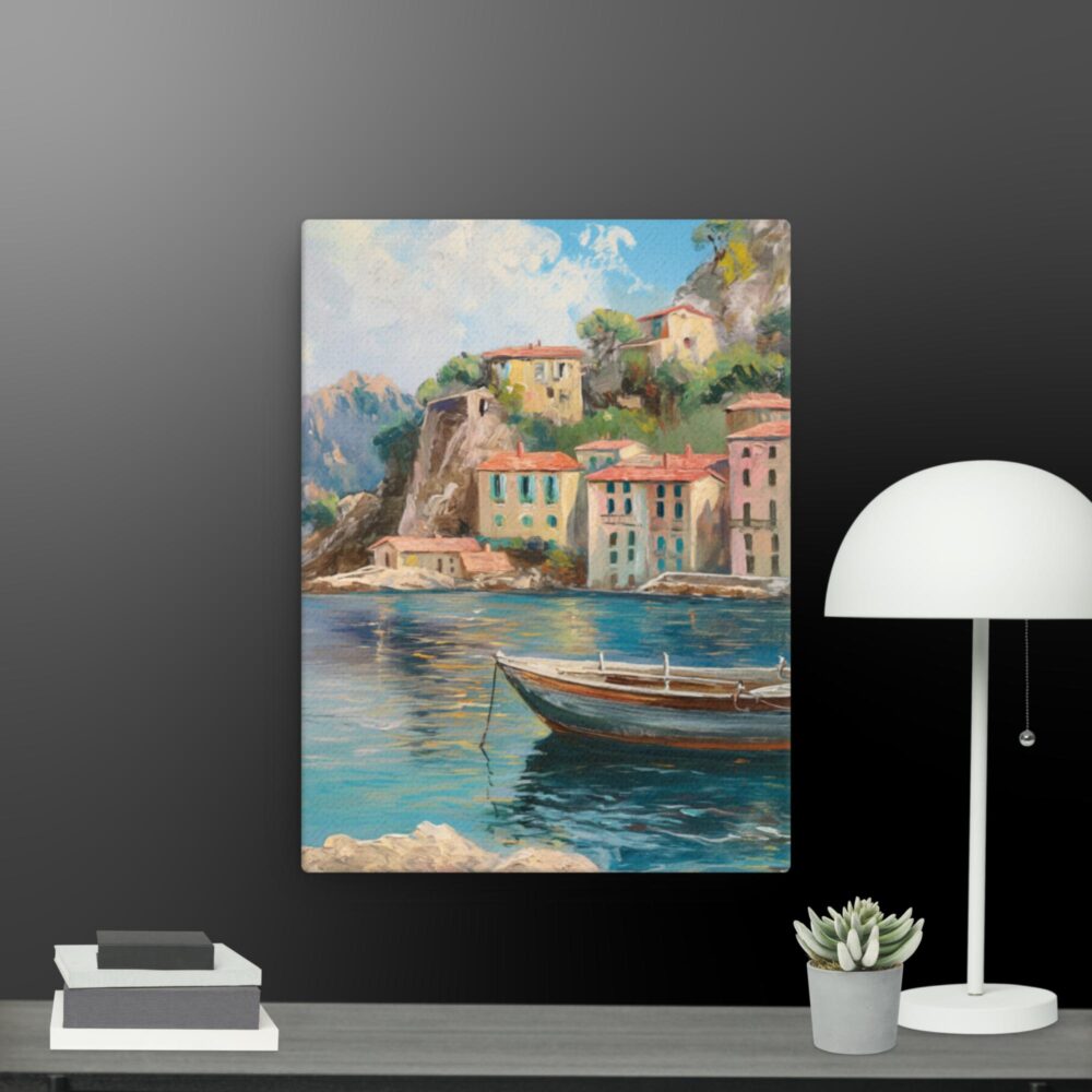AI Boat Scene canvas - Image 8