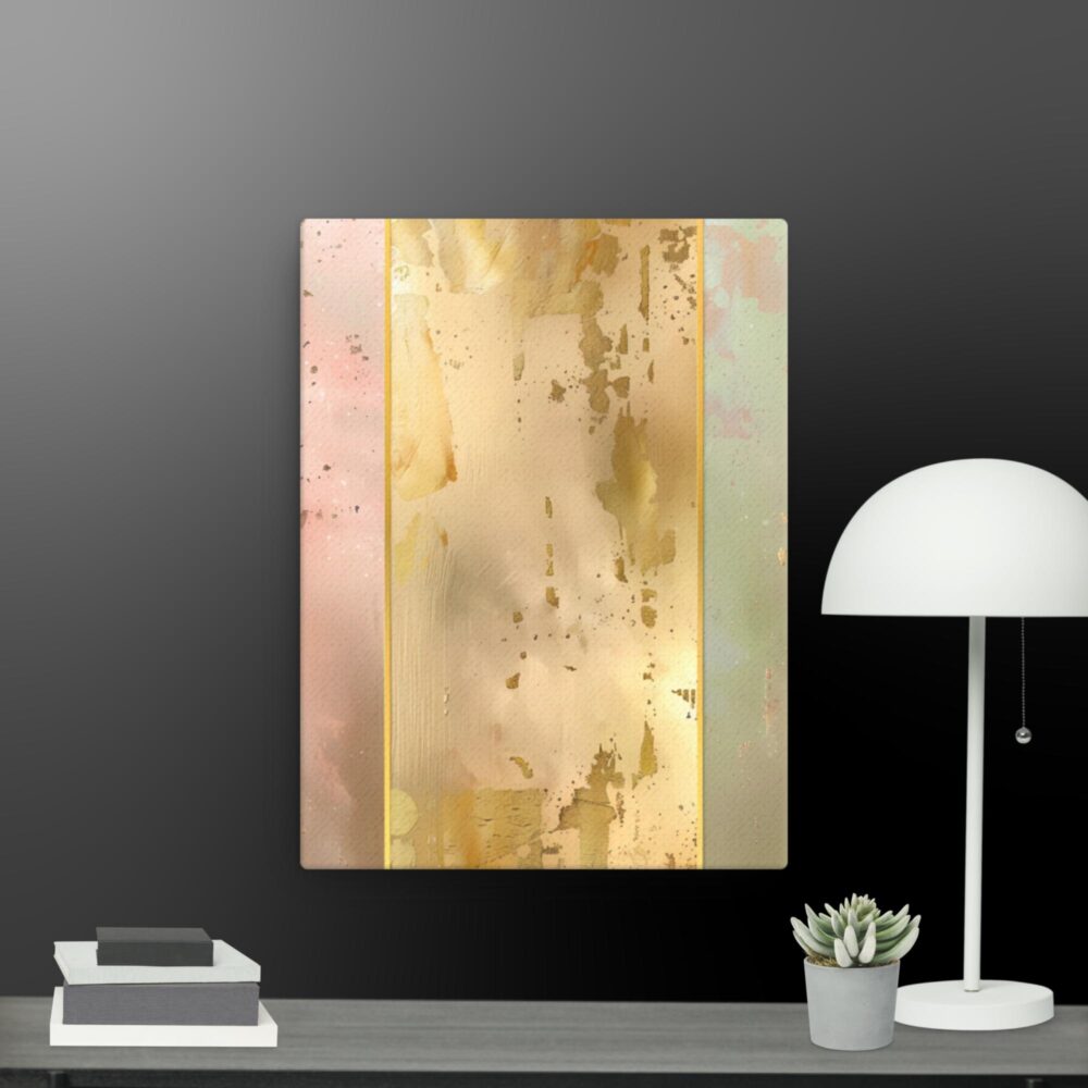 Gold split ai scene canvas - Image 8