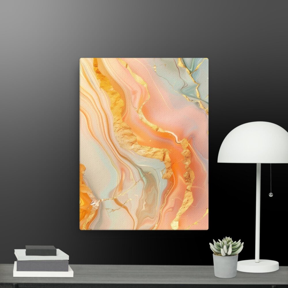Gold with colour canvas - Image 8