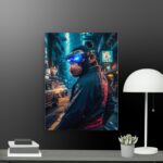 Monkey man canvas