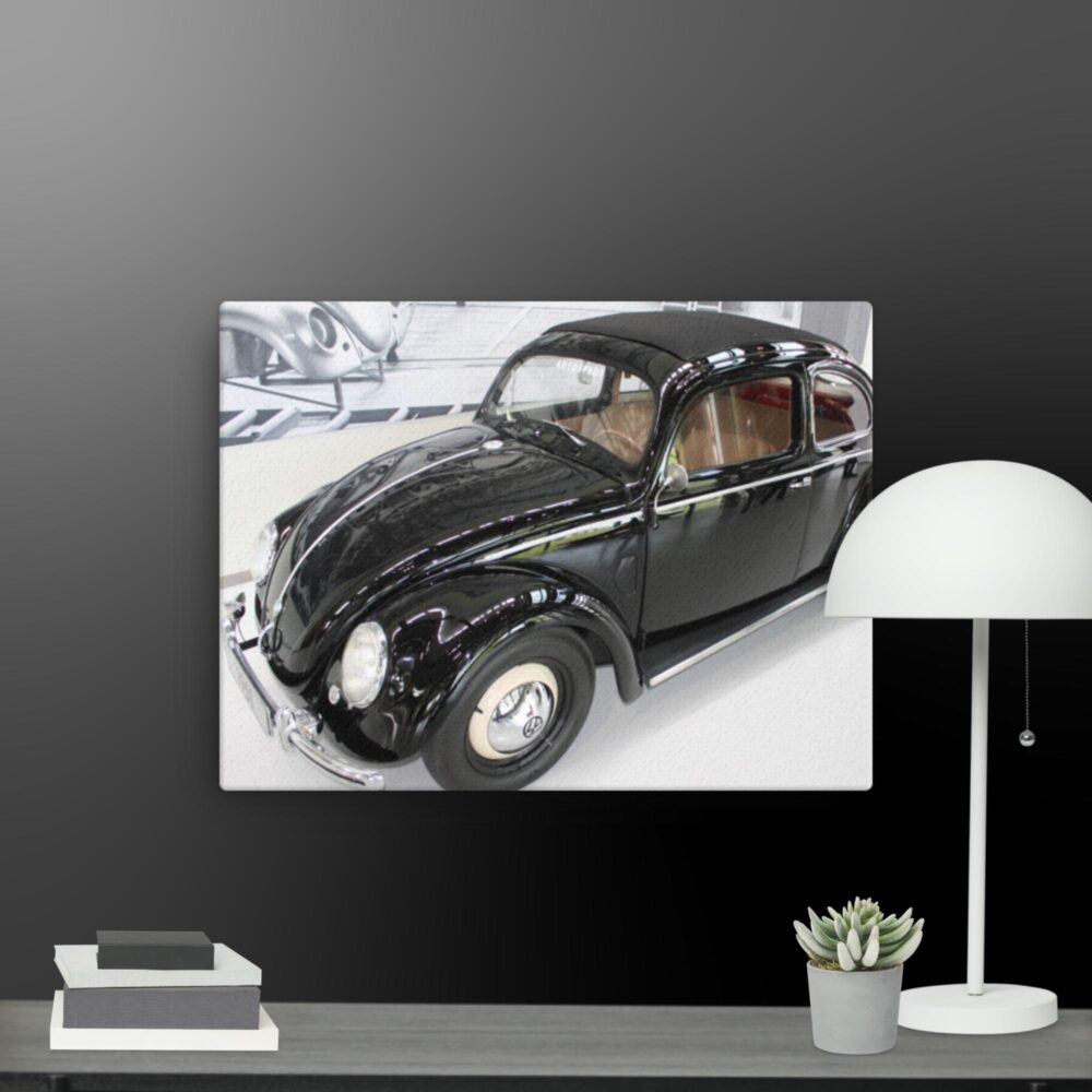 Vintage car scene canvas - Image 8