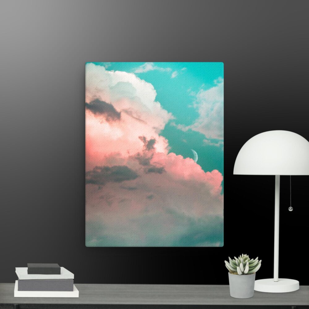 Green skies canvas - Image 6