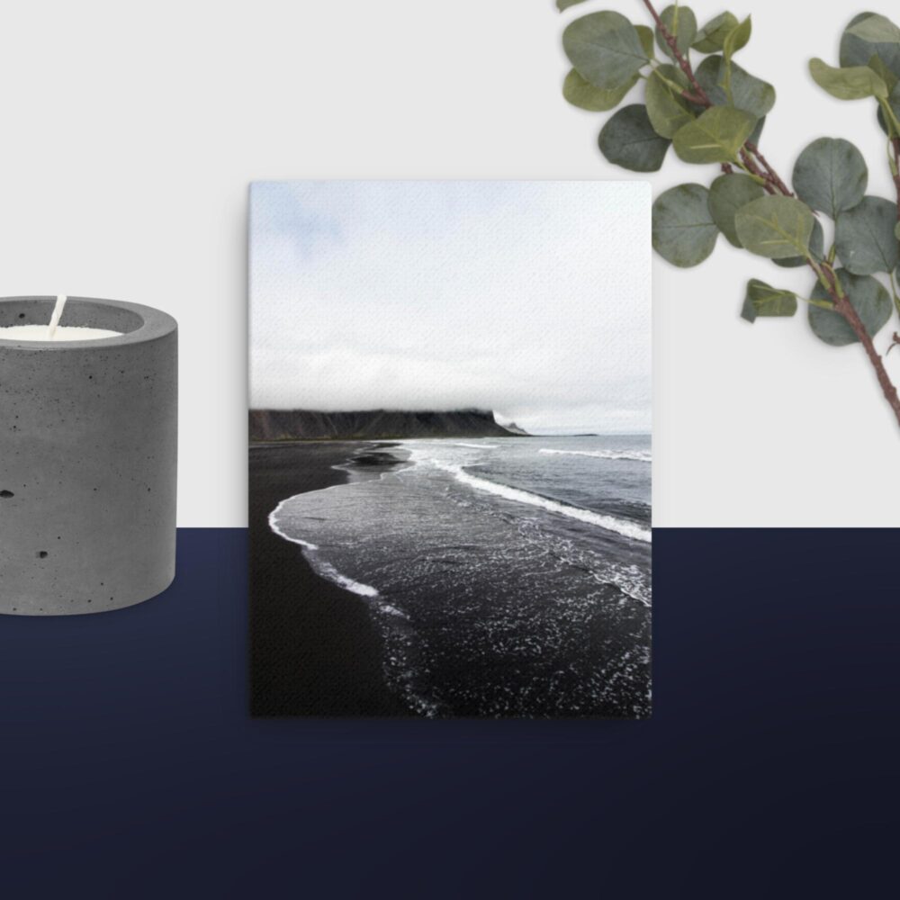 Black water scene canvas - Image 8