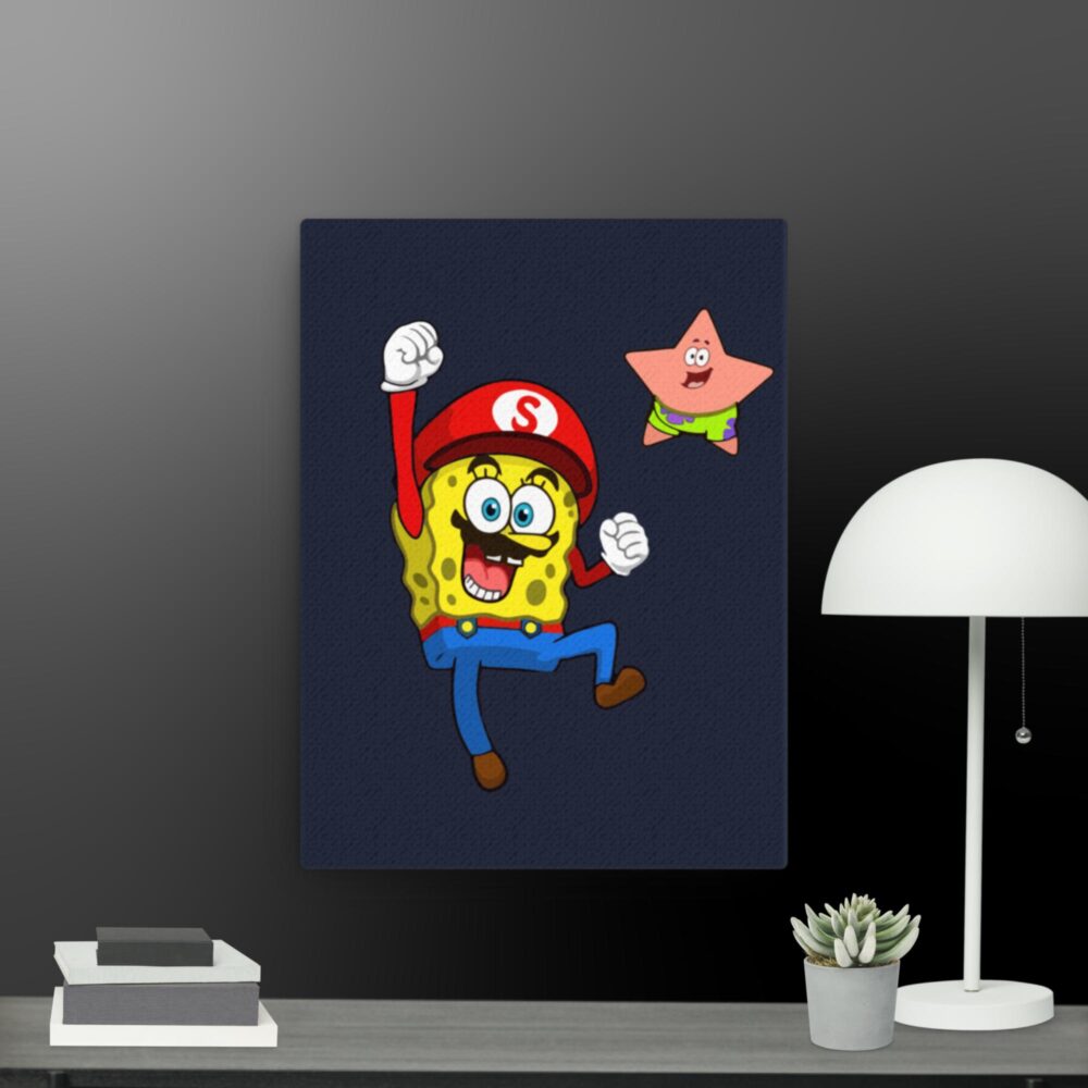 Spongebob mario canvas - Image 6