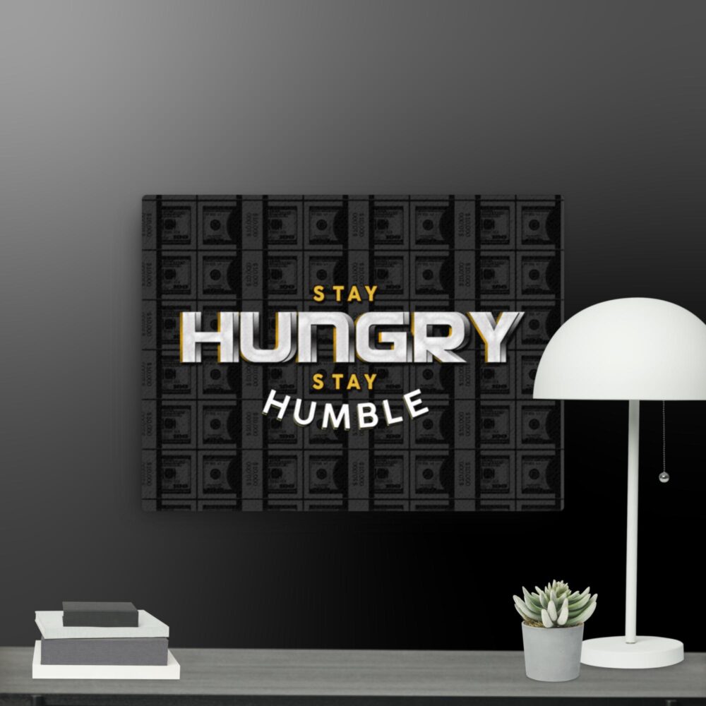 Stay Hungry canvas - Image 8