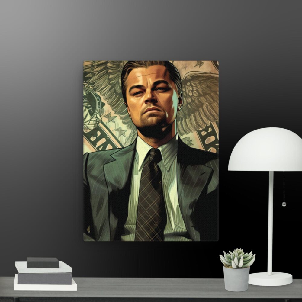 The wolf in wall street canvas - Image 5