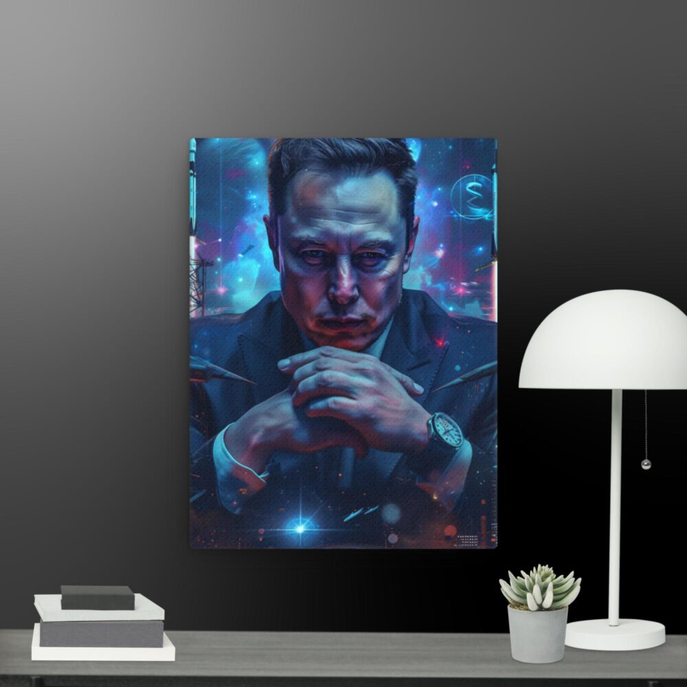 Elon and Musk canvas - Image 2
