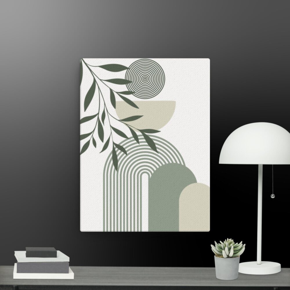 Bohemian green canvas - Image 8