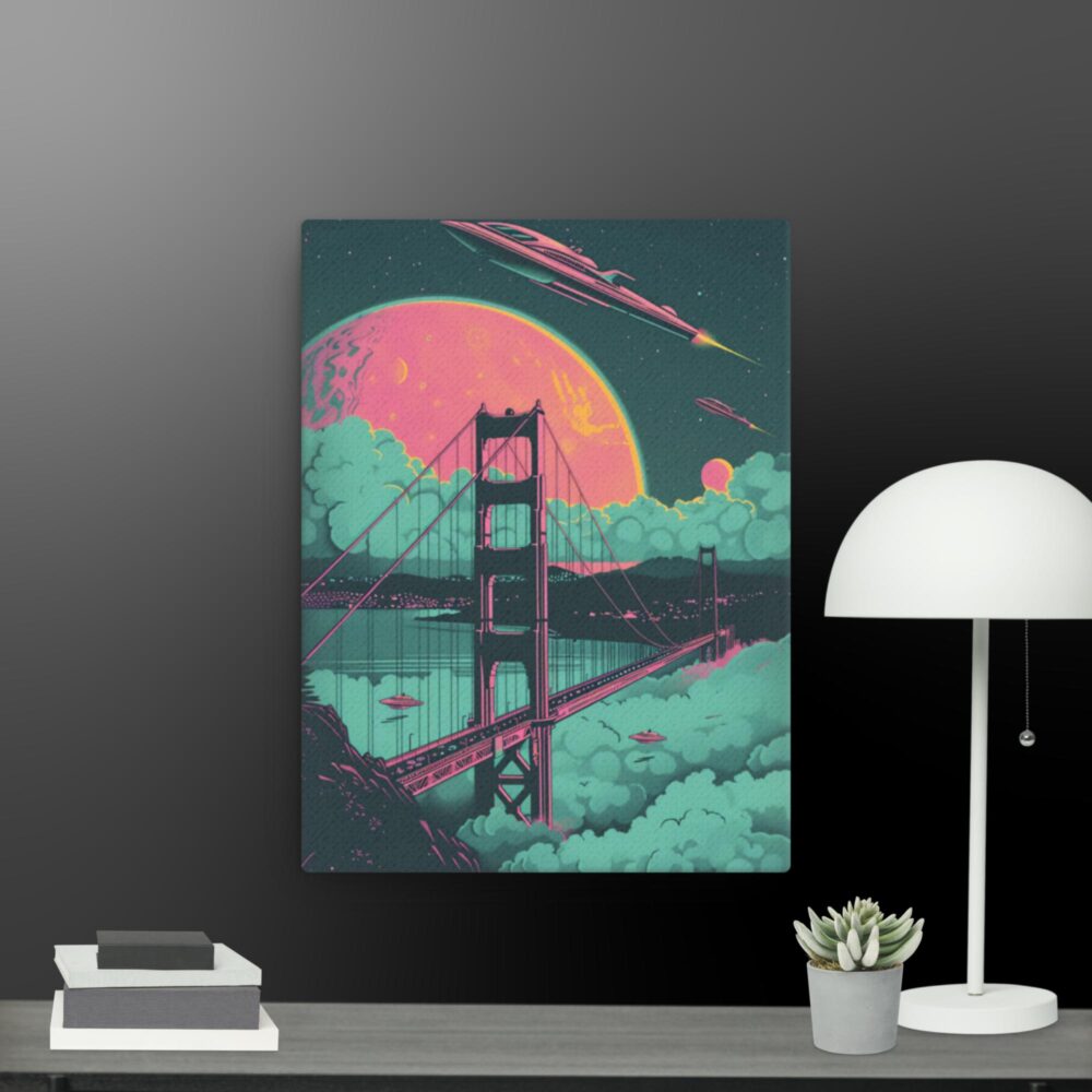 Bridge scene canvas - Image 5
