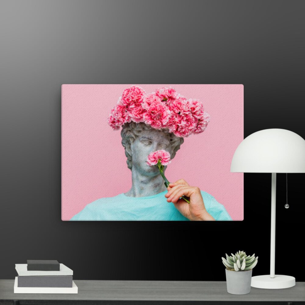 Funny sculpture canvas - Image 8